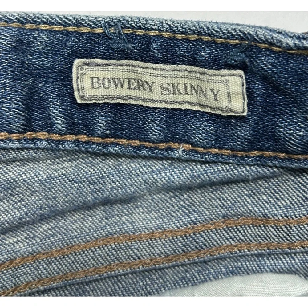 Ralph Lauren Bowery Skinny Jeans Kids 2/2T Denim Blue‎ Cotton Blend EUC Preppy